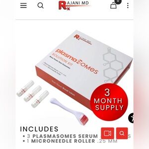 NIB~Plasmasomes Micro-Needle Kit (3 mo supply)